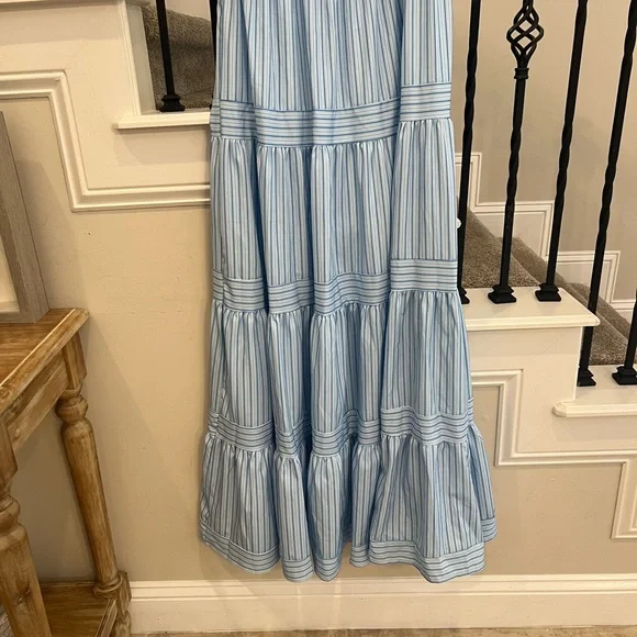 NWT Commense Striped Maxi Dress-Size XL - Picture 6 of 11
